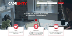 Desktop Screenshot of cadrunity.com